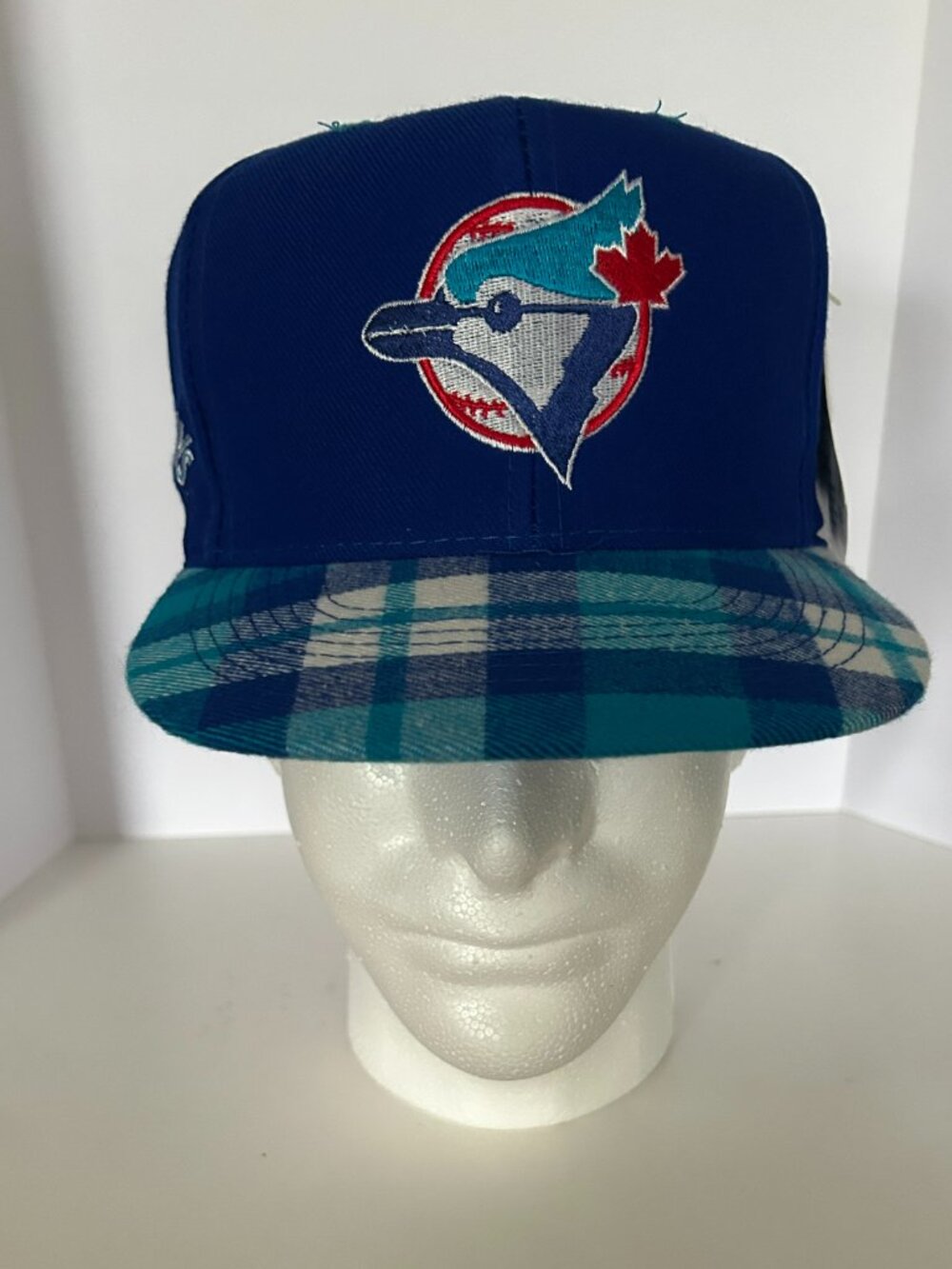 Vintage ANNCO MLB Toronto Blue Jays Hat Cap Snapback Otto Embroidered NWT - Picture 12 of 13